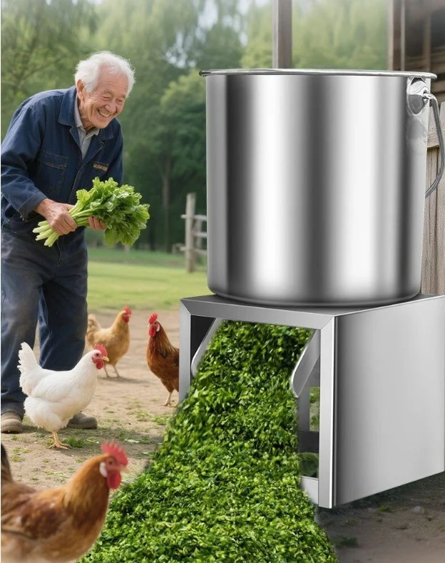 Stainless Steel Green Forage Chopping Barrel